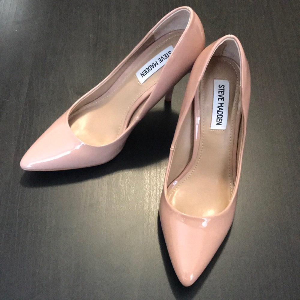 Steve Madden Selene Blush Patent Pump